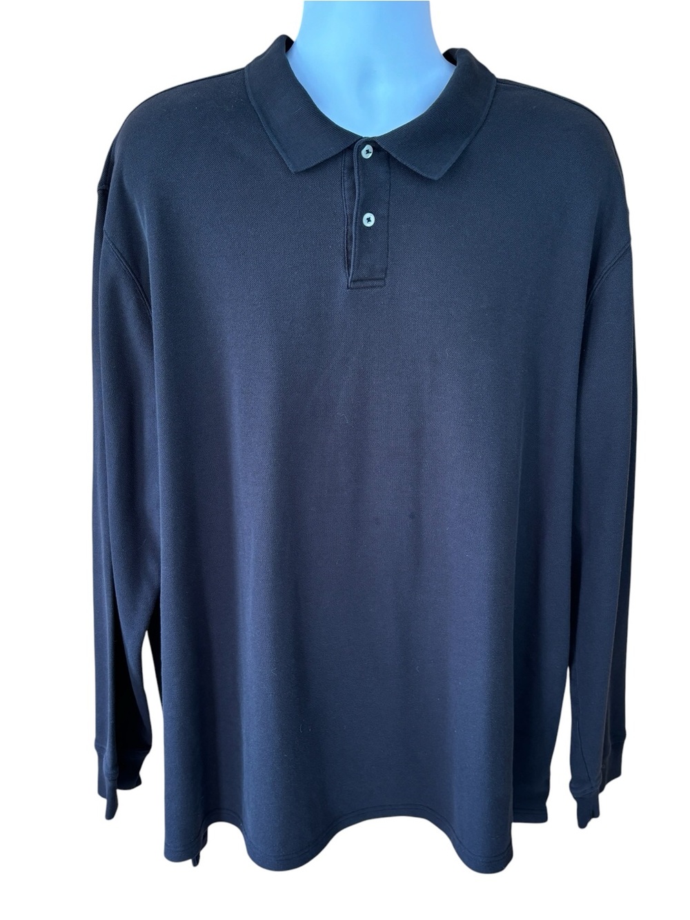 Saddlebred long sleeve polo, size XXXLT, casual, preppy, fall, comfy, outdoors